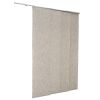 Panel Track Blinds, Extendable Track from 45.8 in to 86 in W, Trimmable Panel Curtains Up to 96 in H, Vertical Blackout Panel Blinds for Sliding Doors