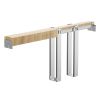 Pocket Door Frame Kit, for 24-32 in Wide 80 in High Door, Pocket Door Kit with Two-Way Soft Close Mechanism, Slide Smoothly Quietly, Easy to Install