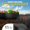 Landscape Edging, 10 inch Depth 300 ft Total Length, Recycled HDPE Coiled Terrace Board, Flexible Bender Border for Landscaping, Lawn, Garden, Yard